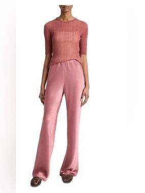 Vince Fluid Satin Bias Pant